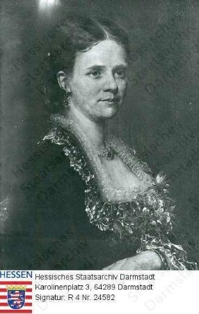 Stockhausen, Marie v. geb. v. Stockhausen (1845-1924) / Porträt, Brustbild