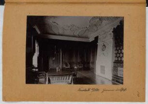 Schloss, Neustadt-Glewe: Innenansicht (aus: Skizzen- und Fotoalbum 25)