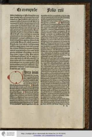 Circa initium secundi libri de generatione et corruptione queritur primo utrum qualites prime sint principium formale elementorum et materia prima...