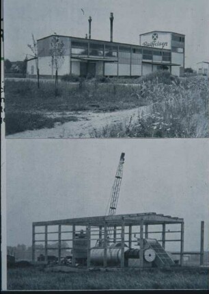 Fotografie: Trocknungstechnik, Grünfutter, Grünfuttertrocknungsanlage, Bau, Bauart