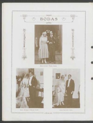 Bodas - [Fotografías]