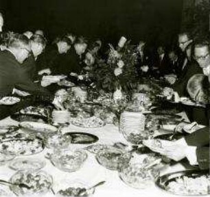 Buffet bei einer Festveranstaltung der Max-Planck-Gesellschaft in Berlin