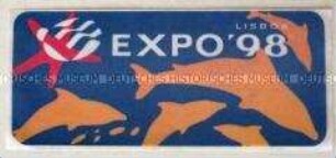 Aufkleber von der EXPO'98 in Lissabon