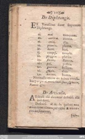 De Articulis.