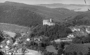 Scharfenstein. Blick auf Burg Scharfenstein