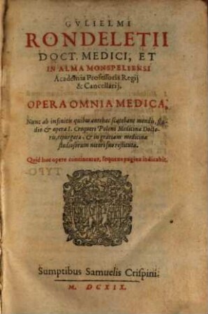 Opera omnia medica