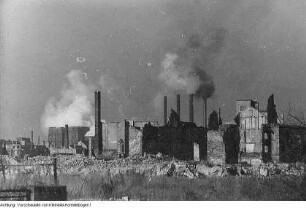 Trümmerstadt, März 1951