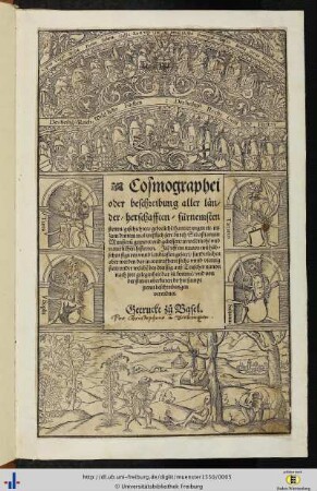 Cosmographei : oder beschreibung aller länder, herschafften, fürnemsten stetten, geschichten, gebreüche[n], hantierungen etc.