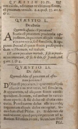 Qvaestio LI. De dolo.