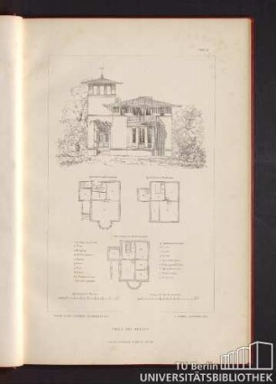 Tafel 9. Villa bei Berlin