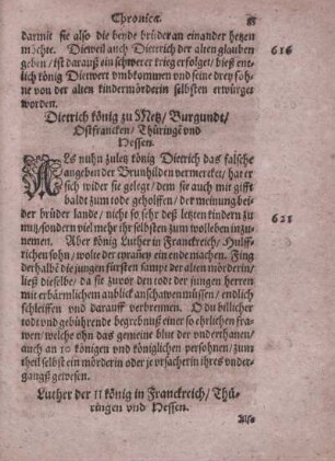 Dietrich könig zu Metz, Burgundt, Ostfrancken, Thüringen vnd Hessen.