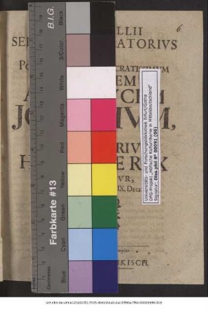 Jacobi Tollii Sermo Gratulatorius Ad Potentissimum Et Sacratissimum Principem Archiducem Josephum, Quum Hereditarius Hungariae Rex Coronaretur, Anno MDCLXXXVII. A. D. IX. Decembr.