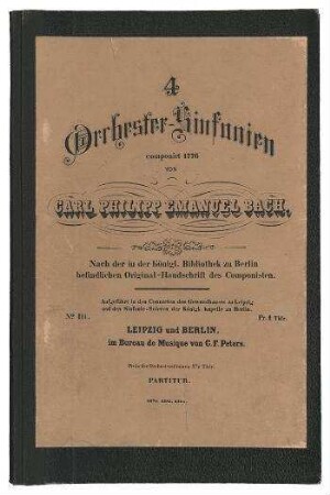 Dritte Orchester Sinfonie