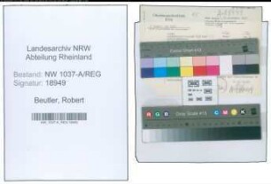 Entnazifizierung Robert Beutler , geb. 00.00.0000 (Regierungsrat)