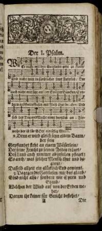 Der I. Psalm. - Der XXXV. Psalm.