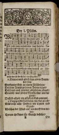 Der I. Psalm. - Der XXXV. Psalm.