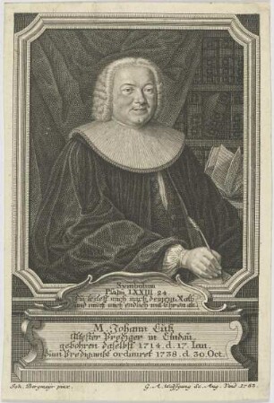 Bildnis des Johann Lutz