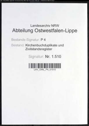 Kirchenbuchduplikate der katholischen Gemeinde (GHT 1811-1813). (Gemeinde: Benninghausen, katholische Gemeinde)