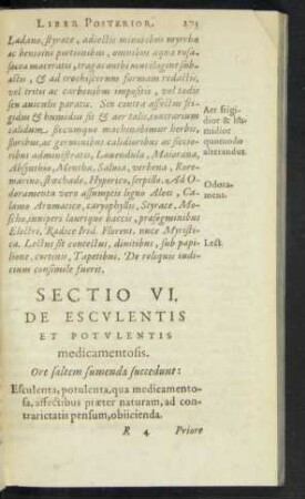 Sectio VI.