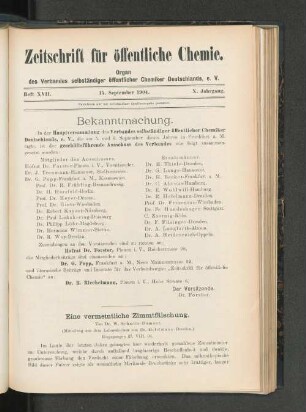 Eine vermeintliche Zimmtfälschung.
