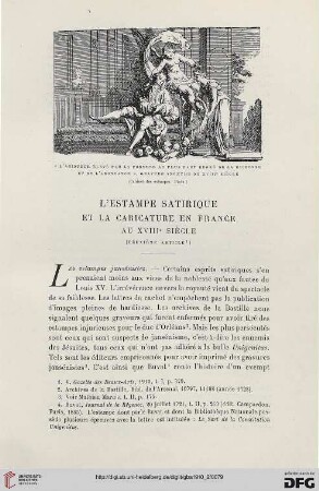 4. Pér. 4.1910: L' estampe satirique et la caricature en France au XVIIIe siècle, 2