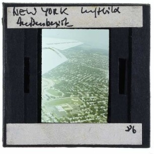 New York, Außenbezirke : Luftaufnahme