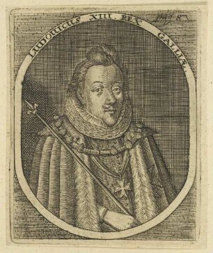 Bildnis des Ludouicus XIII. Rex Galliae