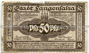 Langensalza, 50 Pfennig