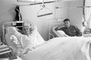 Meniskus-Operationen in der Chirurgischen Klinik des Städtischen Krankenhauses.