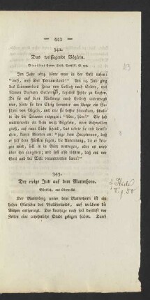 342. Das weissagende Vöglein.