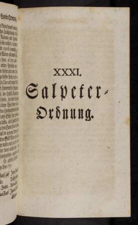 799-826, XXXI. Salpeter-Ordnung.