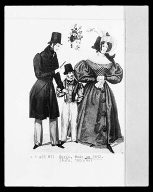 Mode um das Jahr 1832