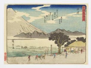 Numazu, Blatt 13 der Folge "53 Stationen des Tōkaidō"