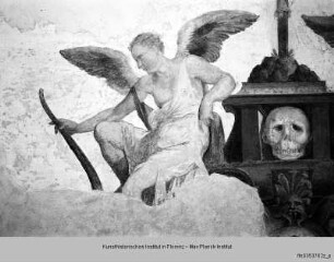 Gemaltes Kenotaph der Familie Fondi