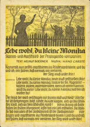Lebe wohl, du kleine Monika
