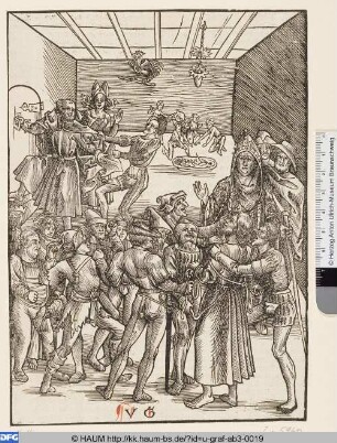 Christus vor Hannas, Petrus Verleugnung