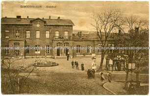 Der Bahnhof von Sangerhausen