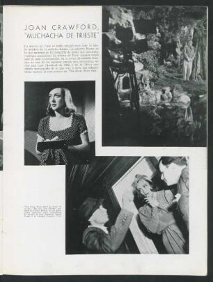 Joan Crawford, "muchacha de Trieste"