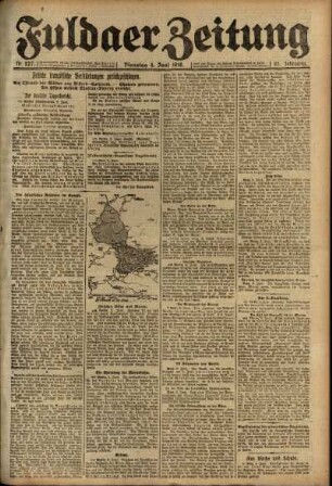 Ausgabe vom Dienstag, den 04. Juni 1918.