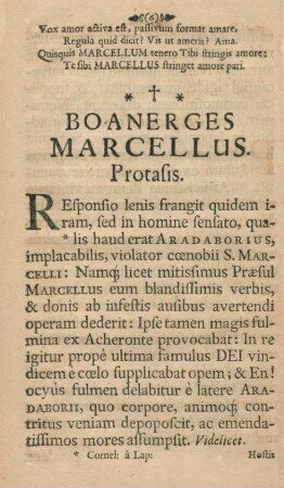 Boanerges Marcellus