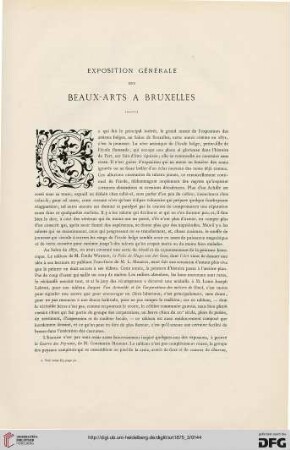 1: Exposition générale des Beaux-Arts à Bruxelles, [2]