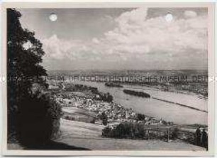 Rüdesheim am Rhein, Blick vom Niederwalddenkmal