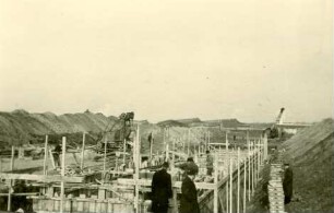 Betonschalplatten-Bauweise Mainzer Landstraße, 1947-1948
