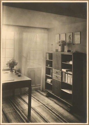 Sethe-Hof, Hiddensee-Kloster: Innenaufnahme Arbeitszimmer