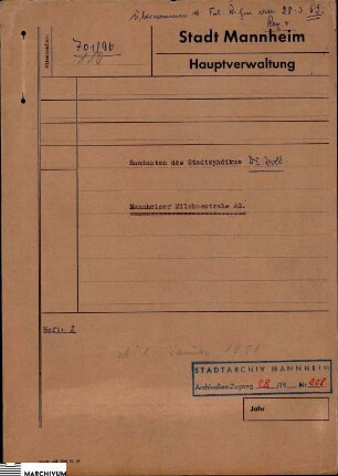 Mannheimer Milchzentrale AG: Vorstand