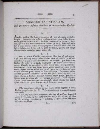 Analysis infinitorum.