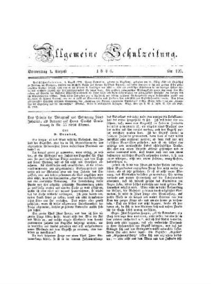 Das Princip der Pädagogik und Erörterung seines Inhaltes, als Antwort auf Herrn Ewichs Erwiederung in Nr. 55 dieses Blattes