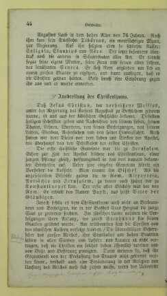 Ausbreitung des Christenthums