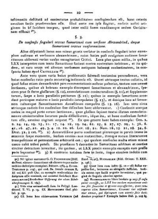 §. 3. De consensu singulari textus Samaritani cum versione Alexandrina, deque Samaritani textus conformatione.