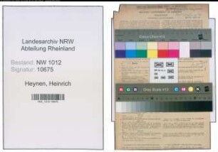 Entnazifizierung Heinrich Heynen , geb. 12.12.1886 (Kaufm.angest.)